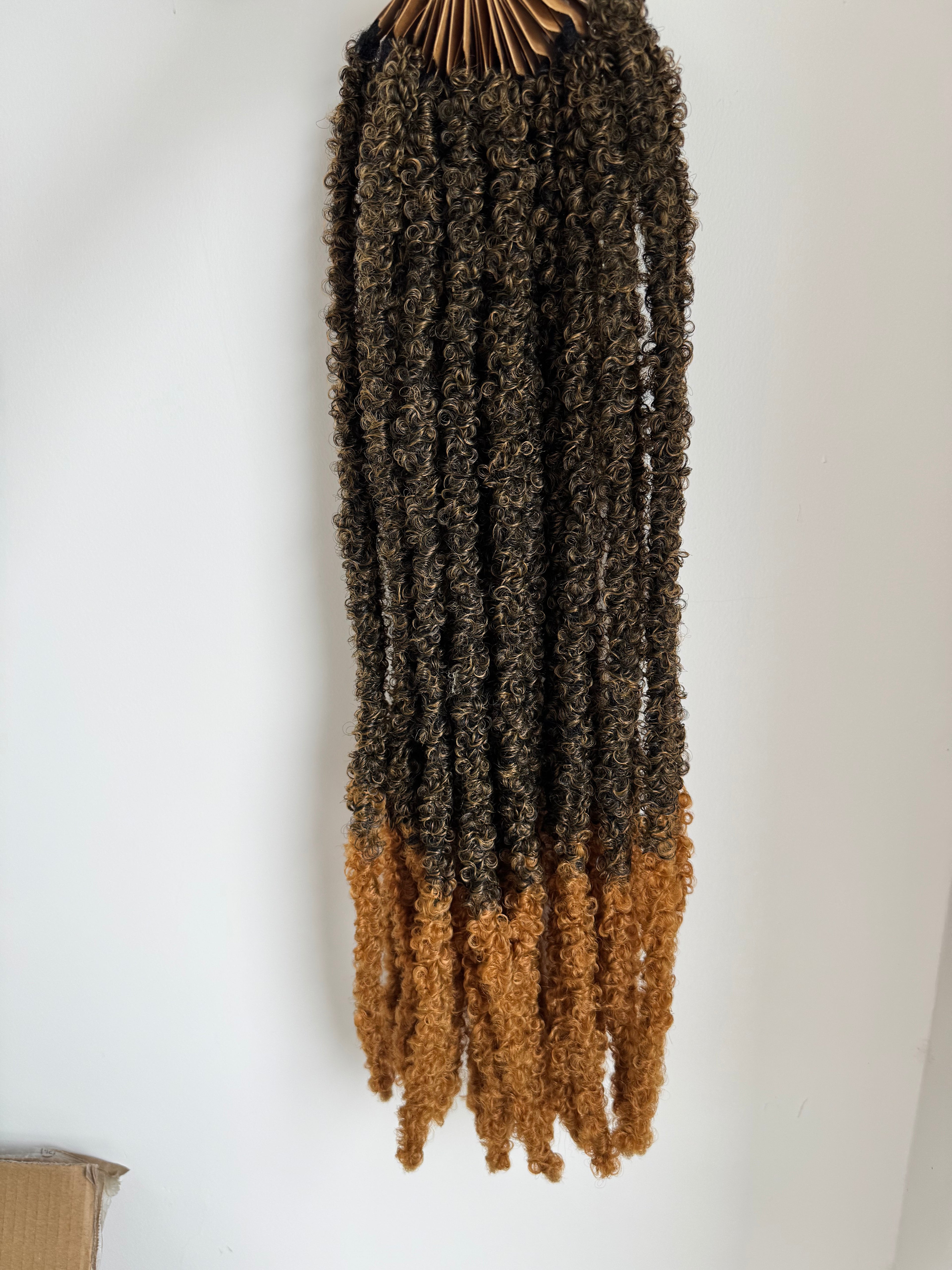 Butterfly Locs Crochet Hair, Pre-Looped Distressed Soft Locs, 62 Locs