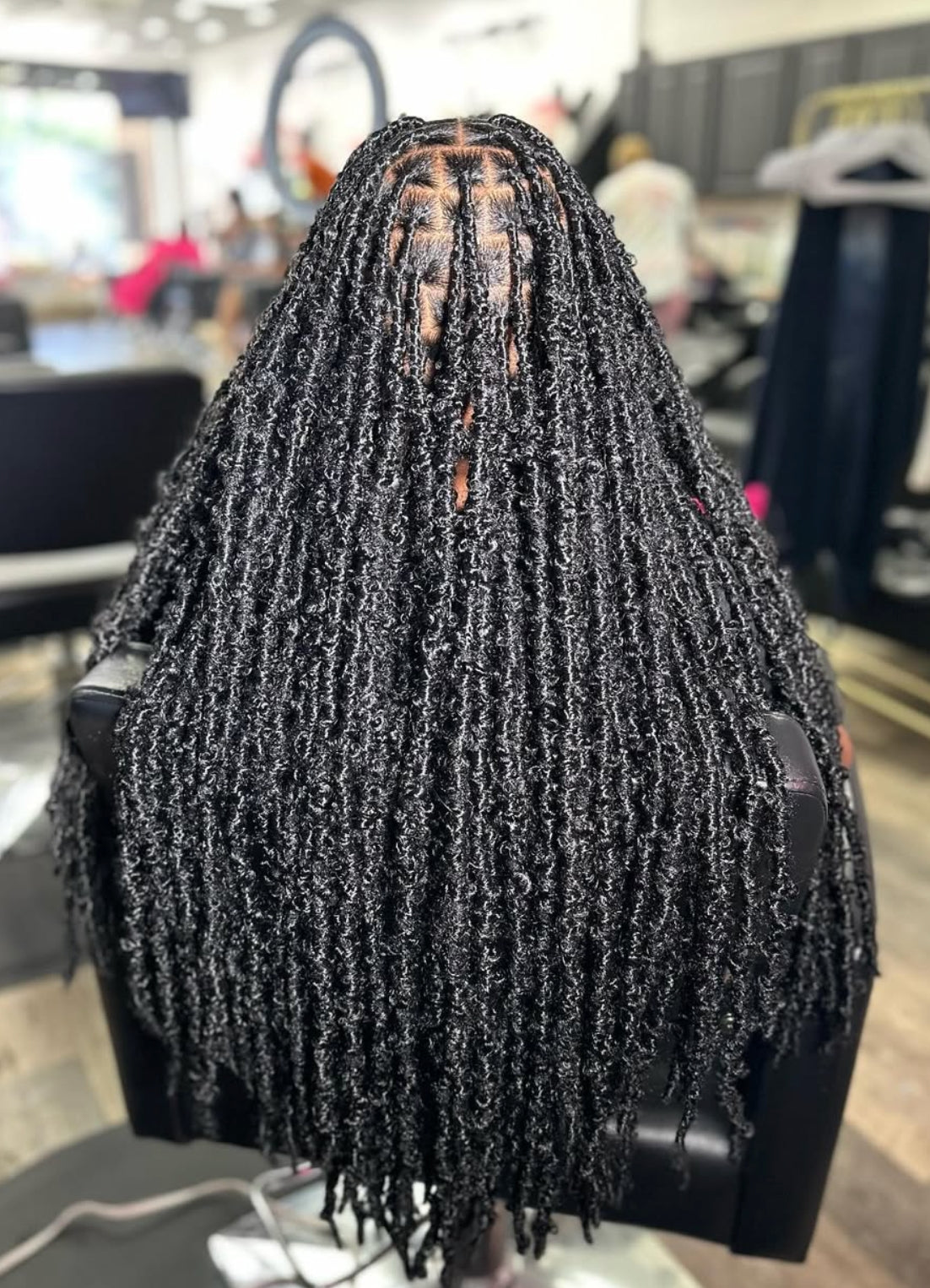 Butterfly Locs Crochet Hair, Pre-Looped Distressed Soft Locs, 62 Locs