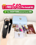 Burmese Curly Crochet for Natural Boho Braids Miracle Knots Bundle ｜Time-Saving Pre-Separated