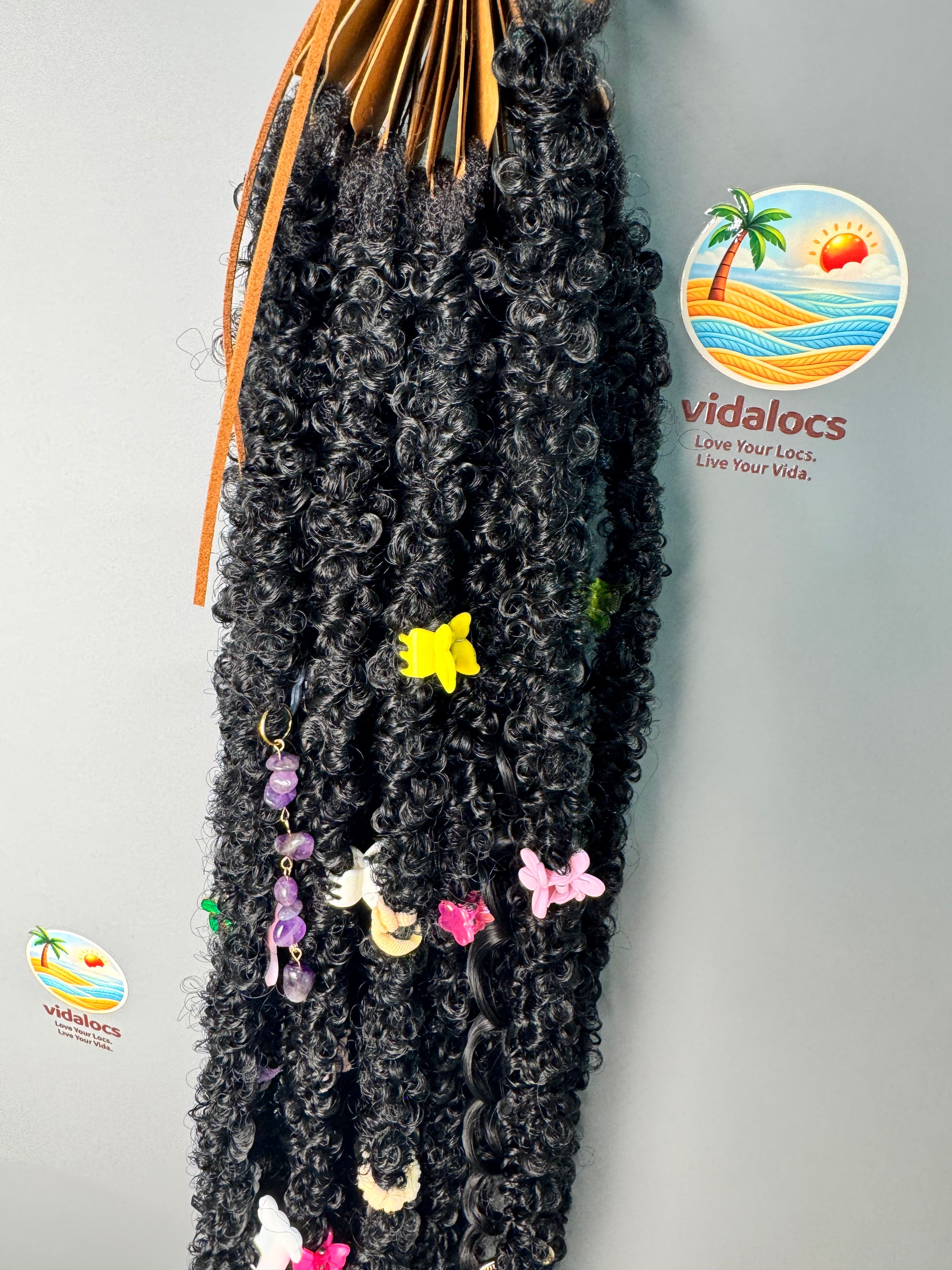 Butterfly Locs Crochet Hair, Pre-Looped Distressed Soft Locs, 62 Locs