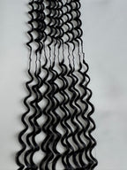 Burmese Curly Crochet for Natural Boho Braids Miracle Knots Bundle ｜Time-Saving Pre-Separated