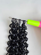 Burmese Curly Crochet for Natural Boho Braids Miracle Knots Bundle ｜Time-Saving Pre-Separated